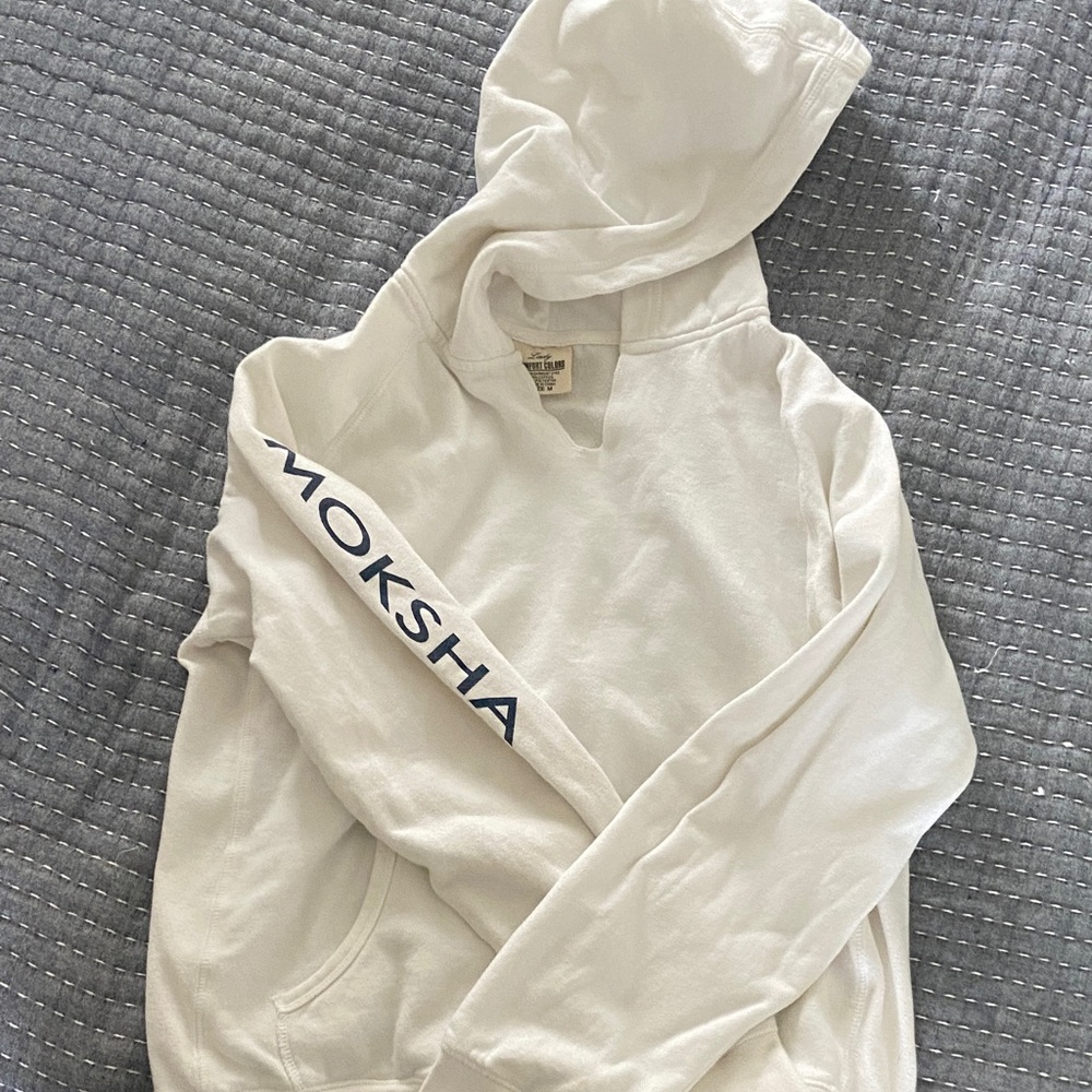 Comfort Colors White Hoodie MOKSHA